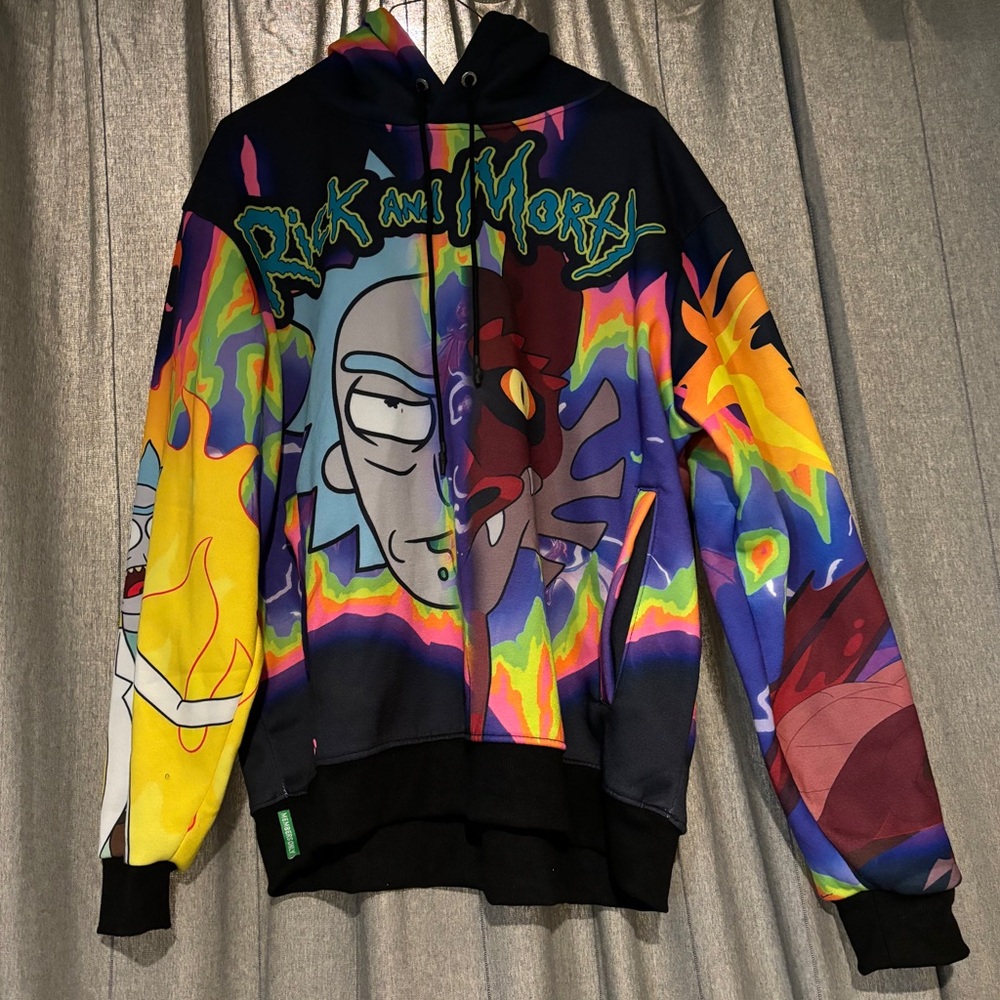 Mens Rick & Morty Hoodie